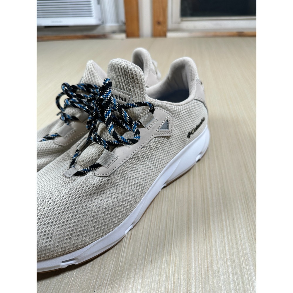 Columbia Vent‎ Aero Mens Sneakers 11.5 Beige Lace-Up Running Shoes BM0159-278